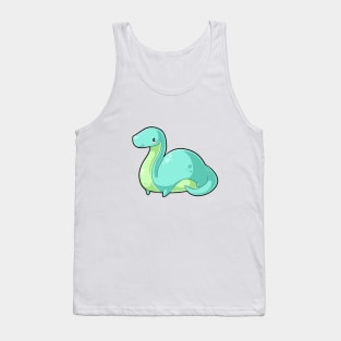 Kawaii dinosaur - Brontosaurus Tank Top